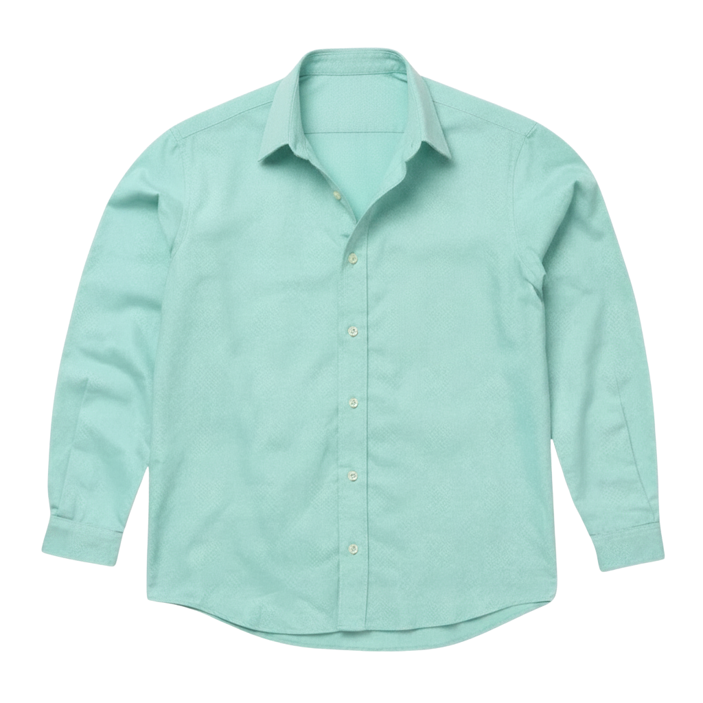 The Jack 160 in Seafoam Blue Pinpoint Oxford Cotton