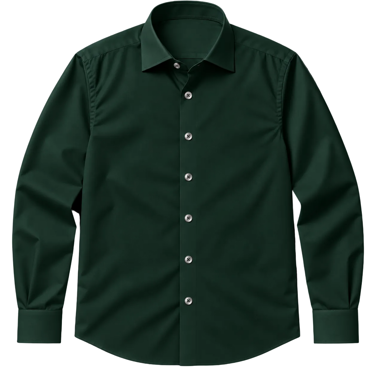 The Daniel 140 in Dark Green Indian Cotton