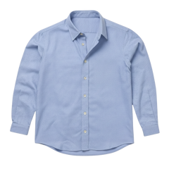 The Jack 160 in Washed Iris Pinpoint Oxford Cotton