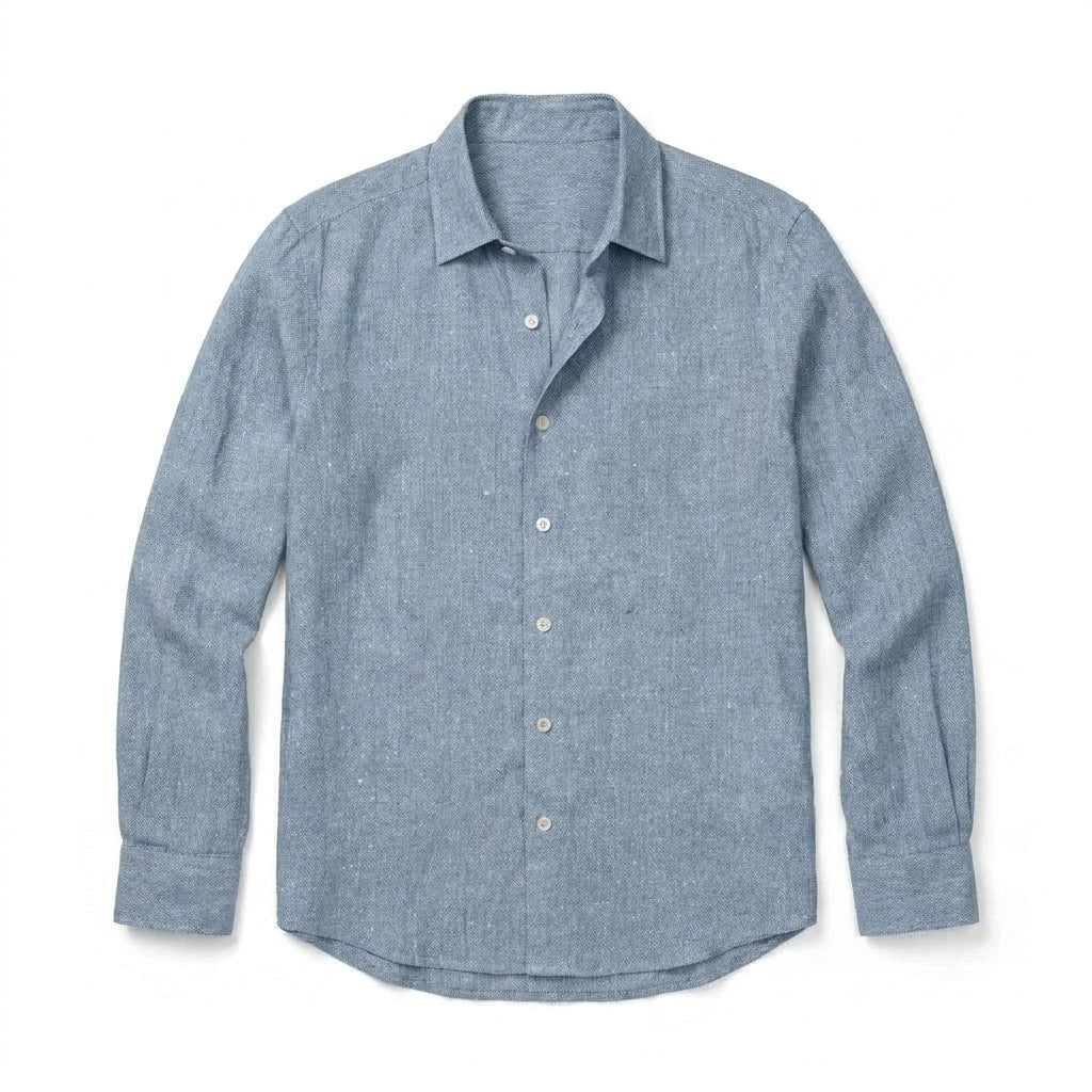 The Jack 115 in Megh Chambray Khadi Cotton