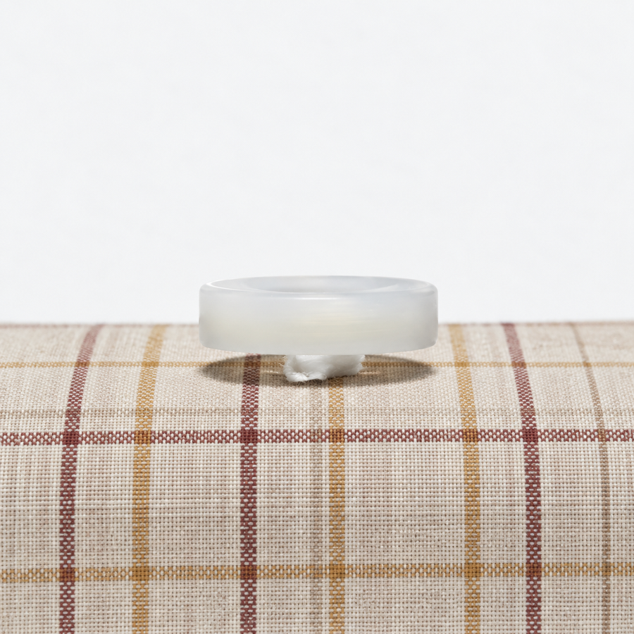Mother Of Pearl Buttons with Fleur De Lys Stitch & Shank