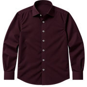 The Daniel 140 in Plum Wine Indian Cotton