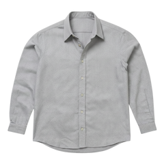 The Jack 160 in Riverstone Grey Pinpoint Oxford Cotton