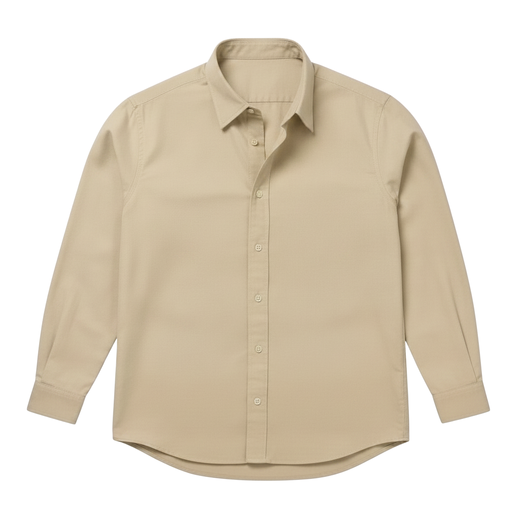 The Jack 160 in Warm Sand Oxford Cotton