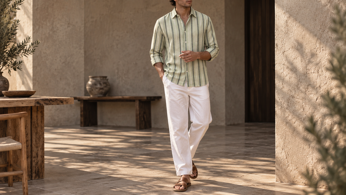 The Jack 64 in Kachha Kala Cotton worn