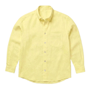 The Atticus 140 in Soft Yellow Linen