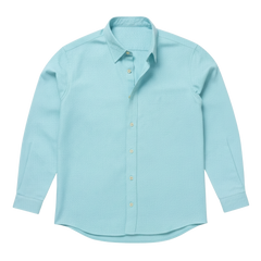 The Jack 160 in Sea Glass Pinpoint Oxford Cotton