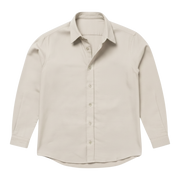 The Jack 160 in Almond Milk Pinpoint Oxford Cotton