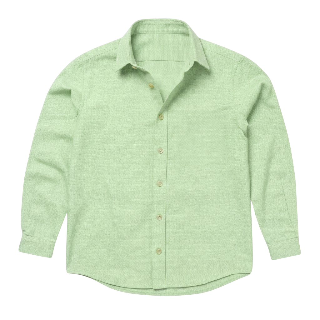 The Jack 160 in Mint Matcha Pinpoint Oxford Cotton