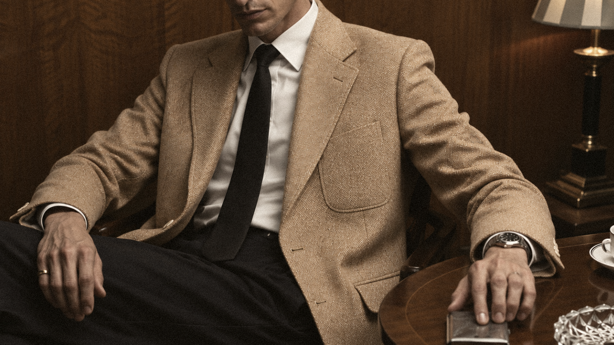 The Newman 220 in Thangam Merino Wool worn