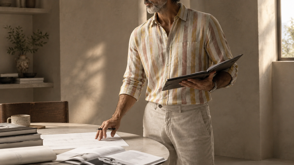 The Jack 92 in Jaipur Cabana Kala Cotton worn