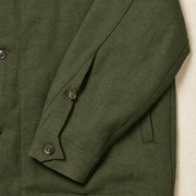 The Harrington 235 in Smoked Olive Linen