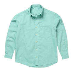 The Atticus 160 in Seafoam Blue Pinpoint Oxford Cotton