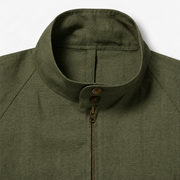 The Harrington 235 in Smoked Olive Linen