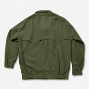 The Harrington 235 in Smoked Olive Linen