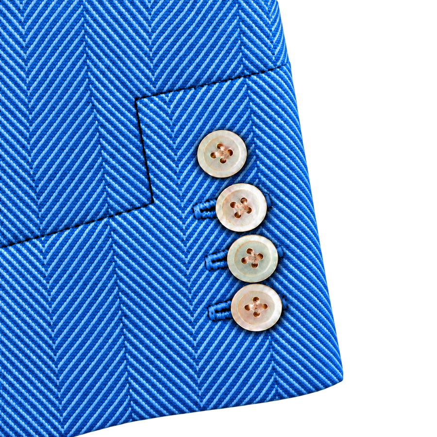 Mother Of Pearl Buttons with Fleur De Lys Stitch & Shank