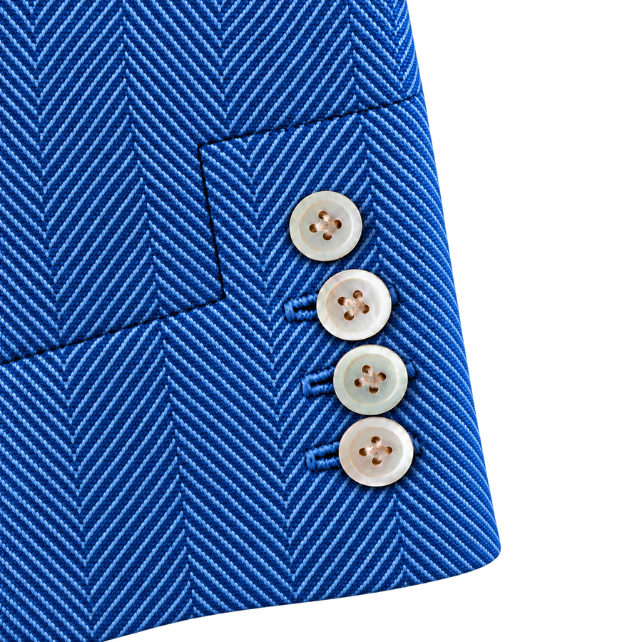 Mother Of Pearl Buttons with Fleur De Lys Stitch & Shank