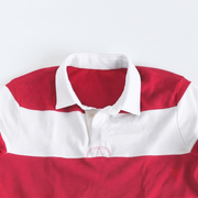 The Huxley 235 in Dual Tone Carmine and Optic White Indian Cotton