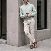 The Benji 340 in Celadon Supima French Terry