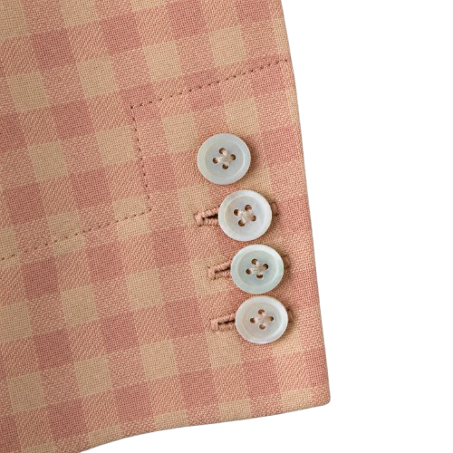Mother Of Pearl Buttons with Fleur De Lys Stitch & Shank