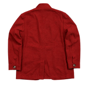 The Sammy 120 in Cranberry Red Cotton Flax