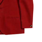 The Sammy 120 in Cranberry Red Cotton Flax