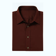 The Jack 160 in Smoked Burgundy Oxford Cotton