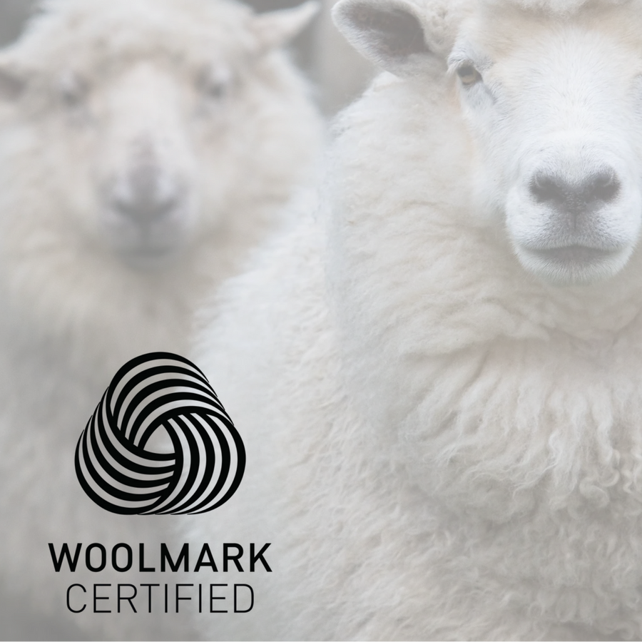 Backed by the Woolmark Blend™ Certification