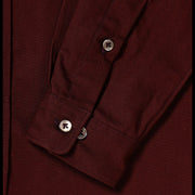 The Jack 160 in Smoked Burgundy Oxford Cotton