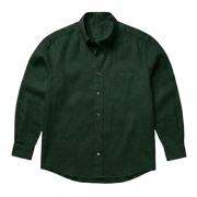 The Atticus 140 in Dark Forest Linen