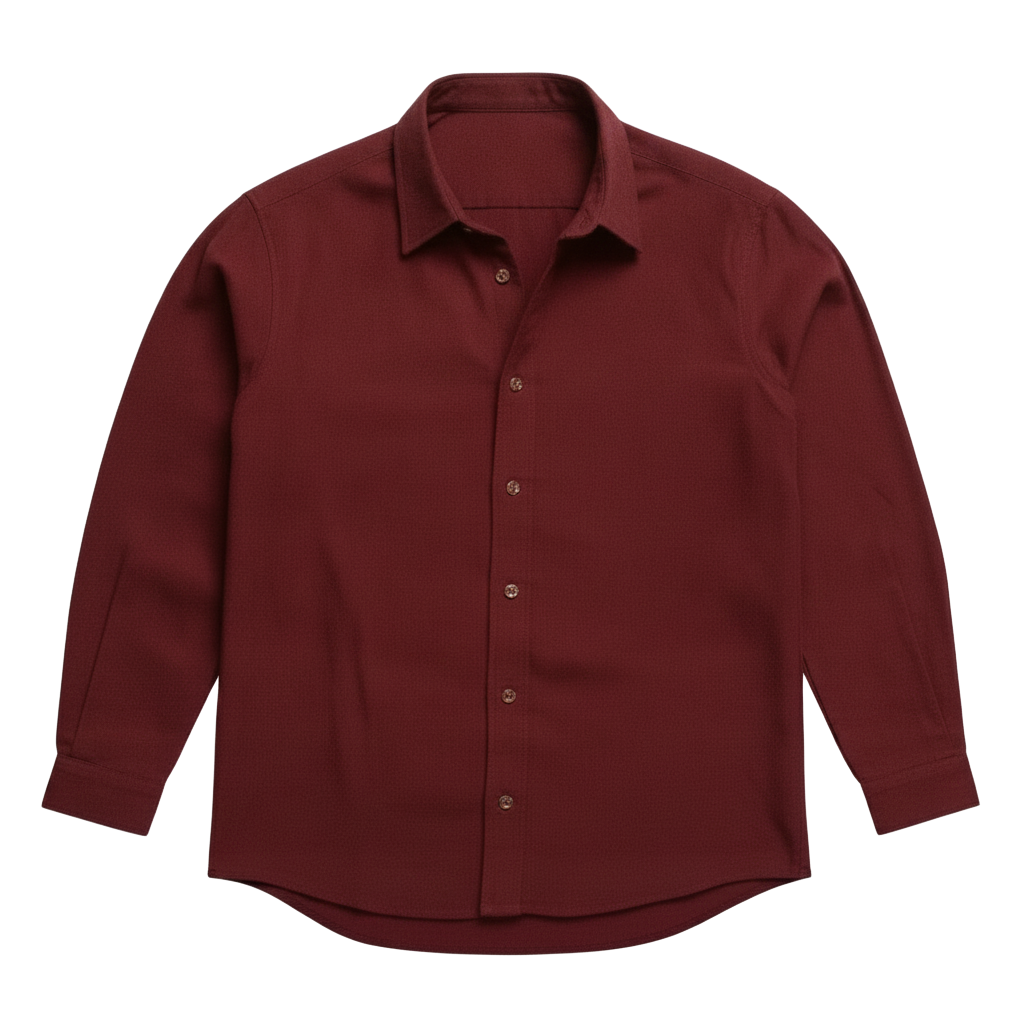 The Jack 160 in Berry Red Oxford Cotton