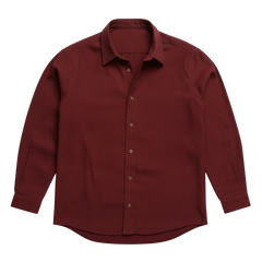 The Jack 160 in Berry Red Oxford Cotton