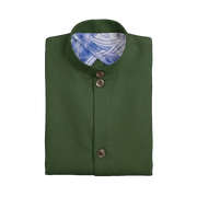 The Sammy 120 in Deep Olive Cotton Flax