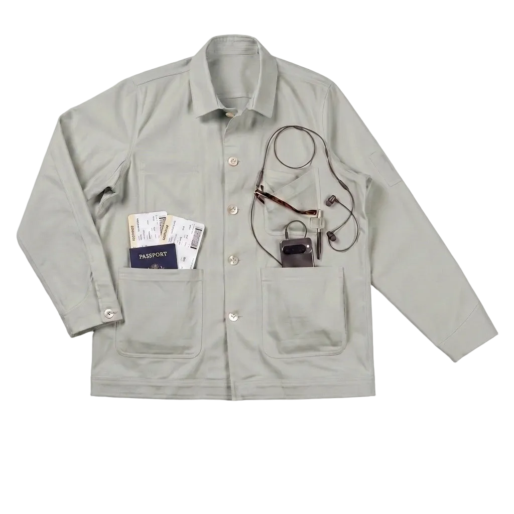 The Conrad 280 in Ash Grey Twilled Cotton