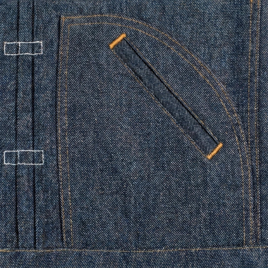 Custom Curved Pockets with Reinforced Bar-Tacks