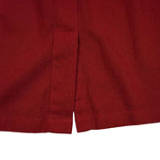 The Sammy 120 in Cranberry Red Cotton Flax