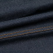 The Takumi Trucker Jacket 340 in Blue Gold Cotton Denim
