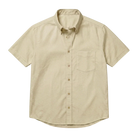 The Short Sleeve Atticus 160 in Buttercream Indian Cotton