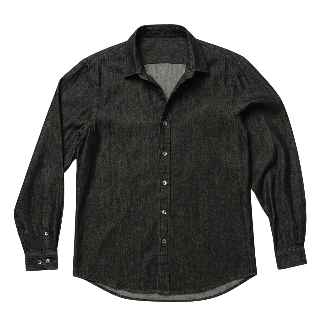 The Jack 140 in Black Chambray Cotton