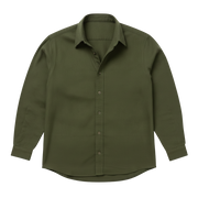 The Jack 160 in Moss Green Oxford Cotton