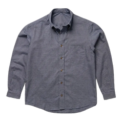 The Atticus 160 in Blue Static Pinpoint Oxford Cotton