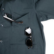 The Conrad 320 in Ocean Depth Indian Cotton