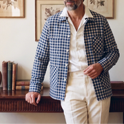The Conrad 210 in Mayfair Check Khadi Cotton