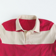 The Huxley 235 in Dual Tone Carmine and Parchment Indian Cotton