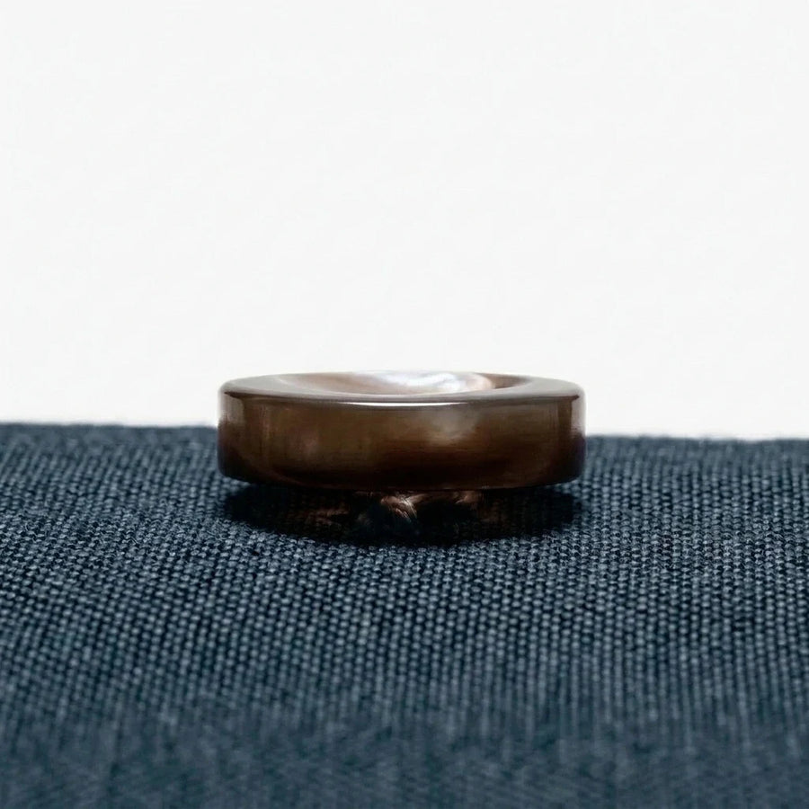 Mother Of Pearl Buttons with Fleur De Lys Stitch & Shank