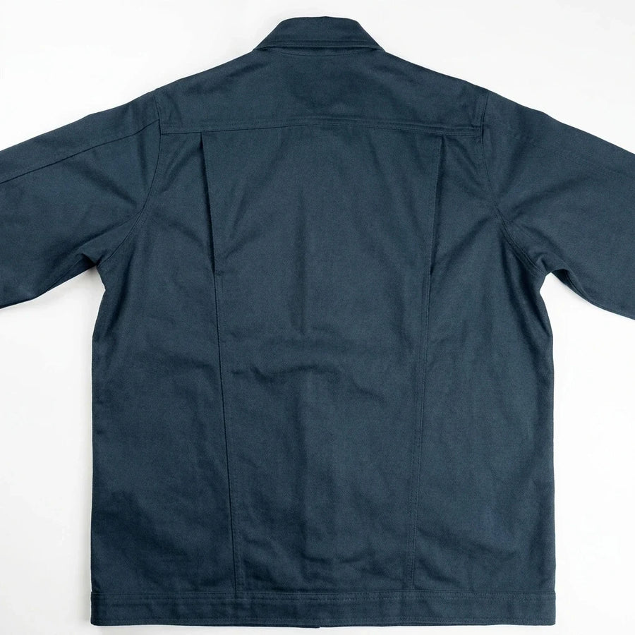 Structured Back Yoke with Bi-Swing Pleats