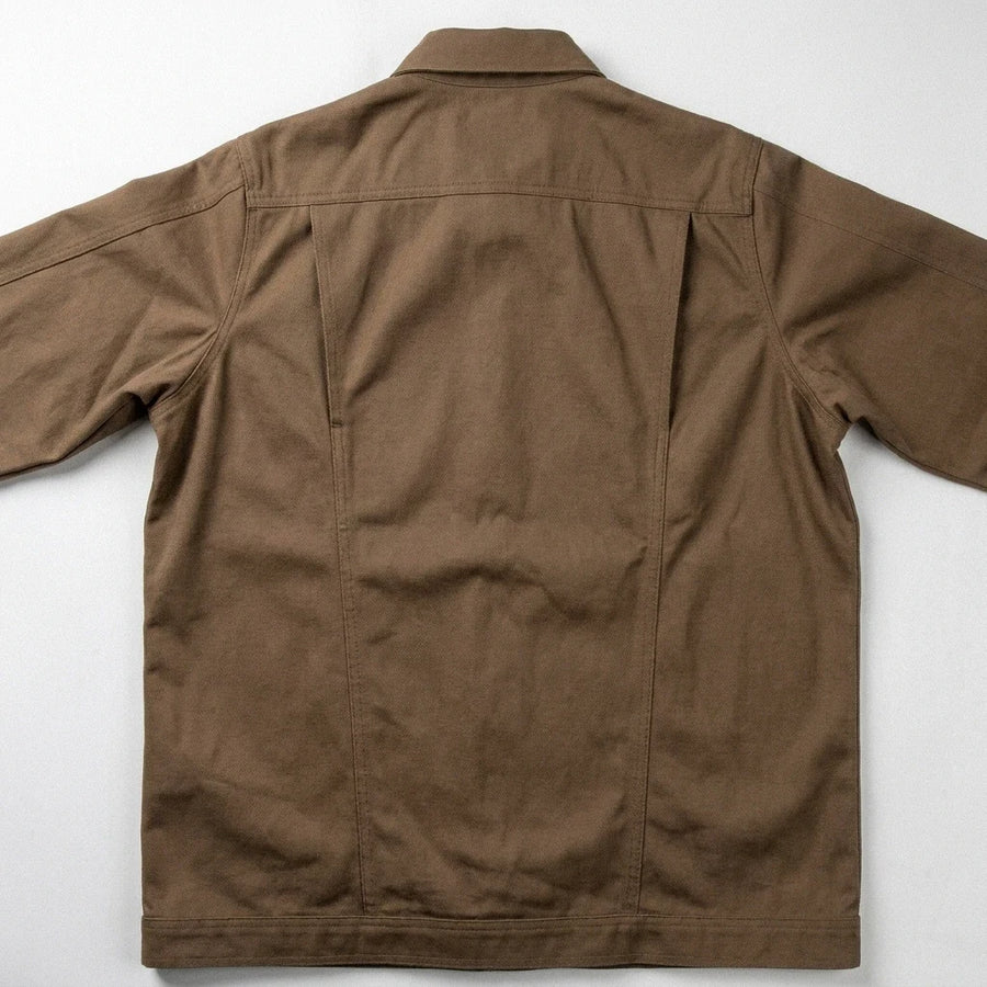 Structured Back Yoke with Bi-Swing Pleats