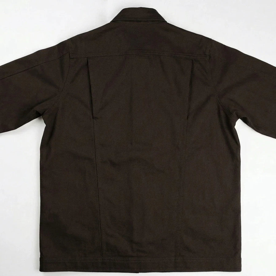 Structured Back Yoke with Bi-Swing Pleats