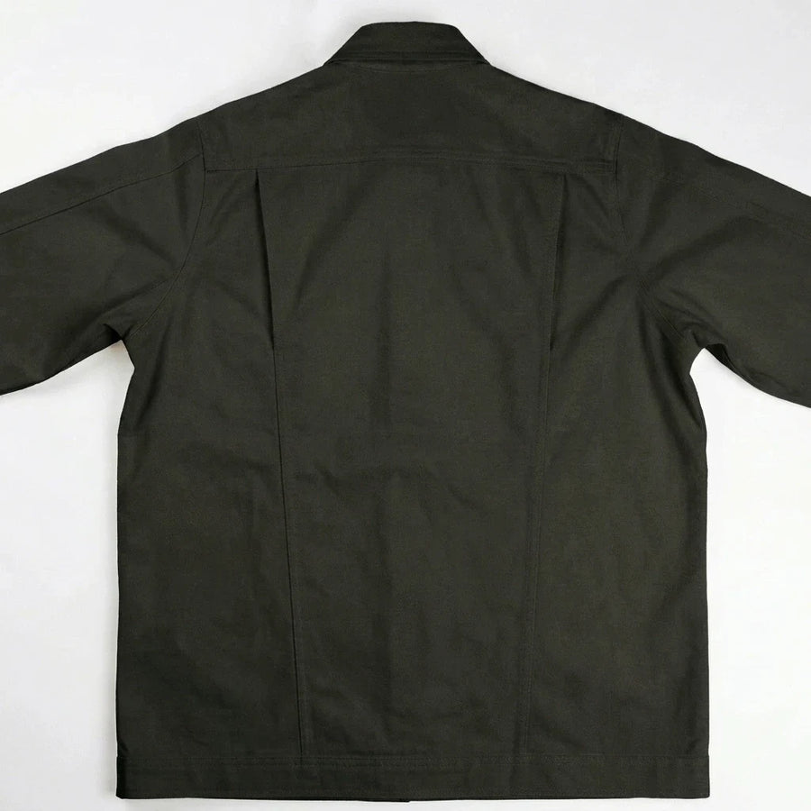 Structured Back Yoke with Bi-Swing Pleats