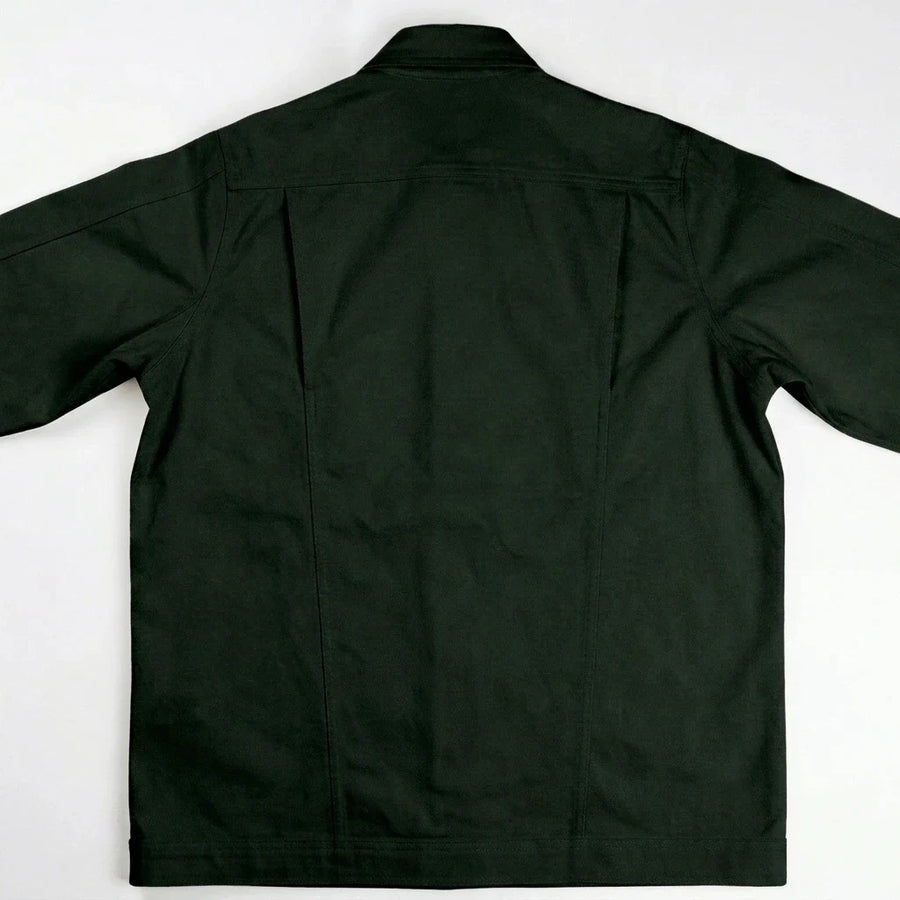 Structured Back Yoke with Bi-Swing Pleats